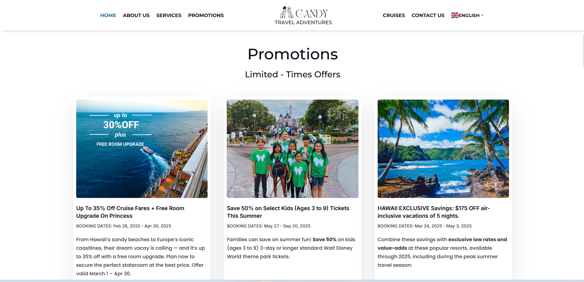 Candy Travel Adventures